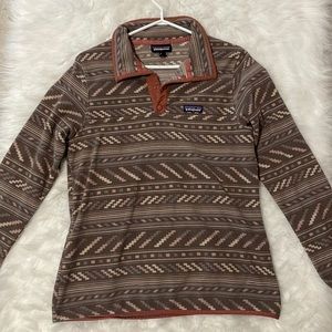 Patagonia fleece pullover sweater